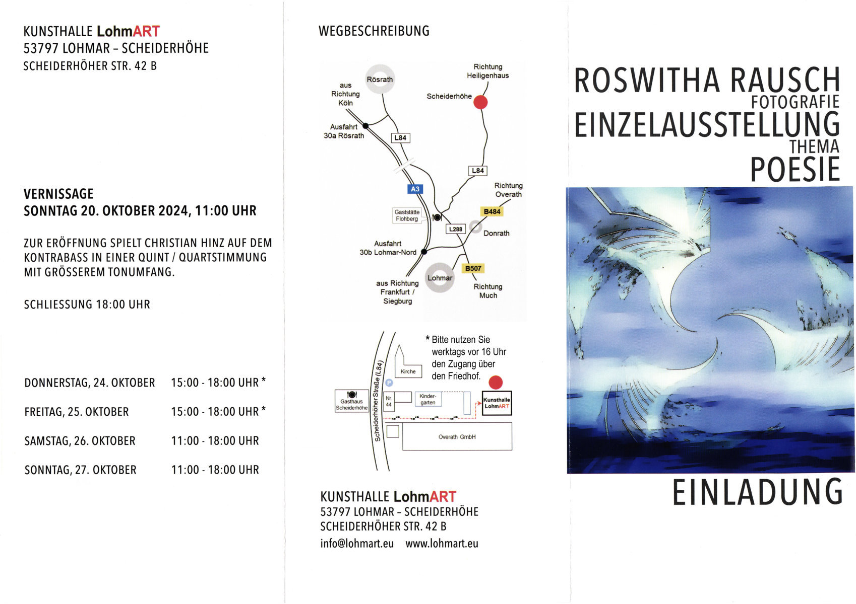Einladung Roswitha Rausch - Poesie_vorne